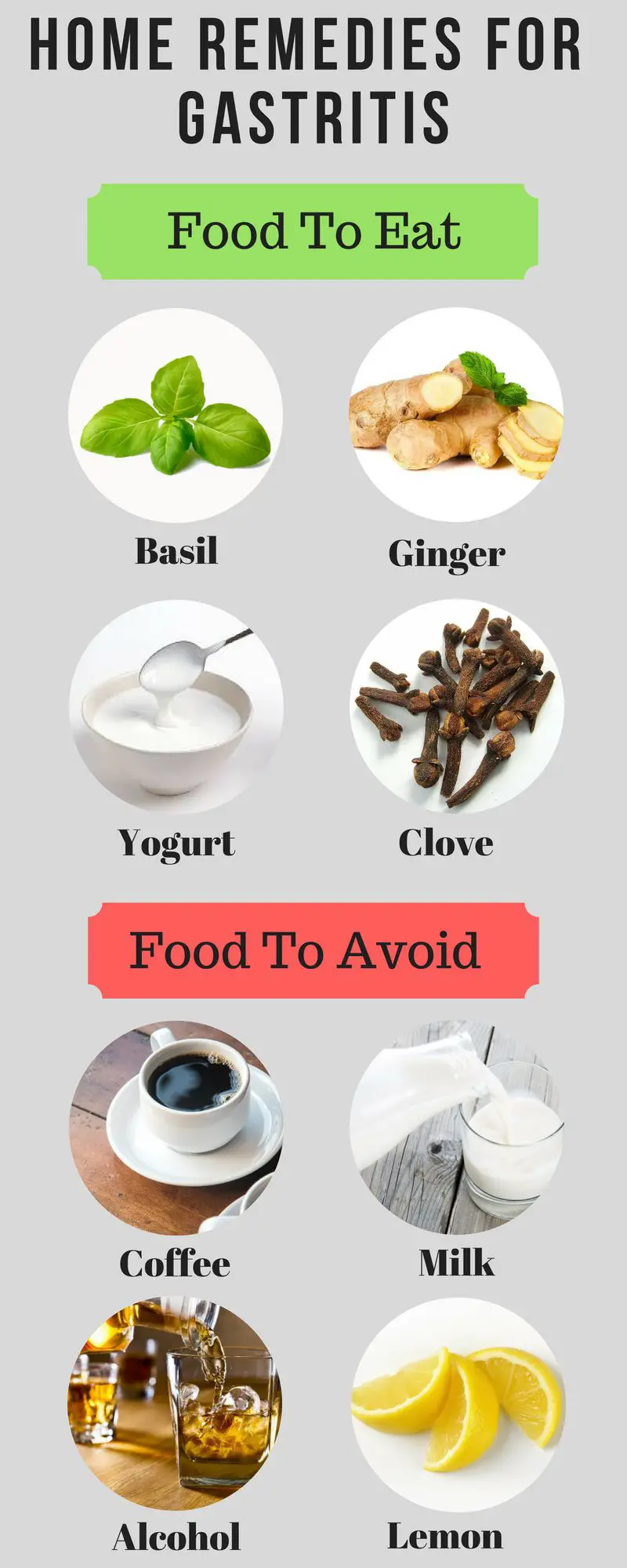 home remedy for gastritis