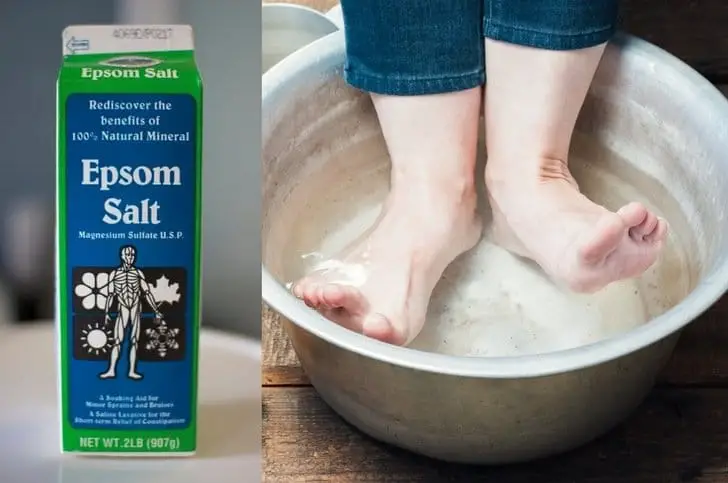 epsom salt foot soak