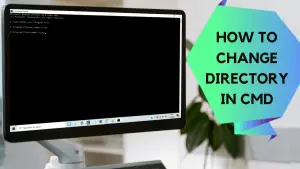 how to change directory in cmd windows 10