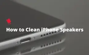 how to clean an iphone speaker